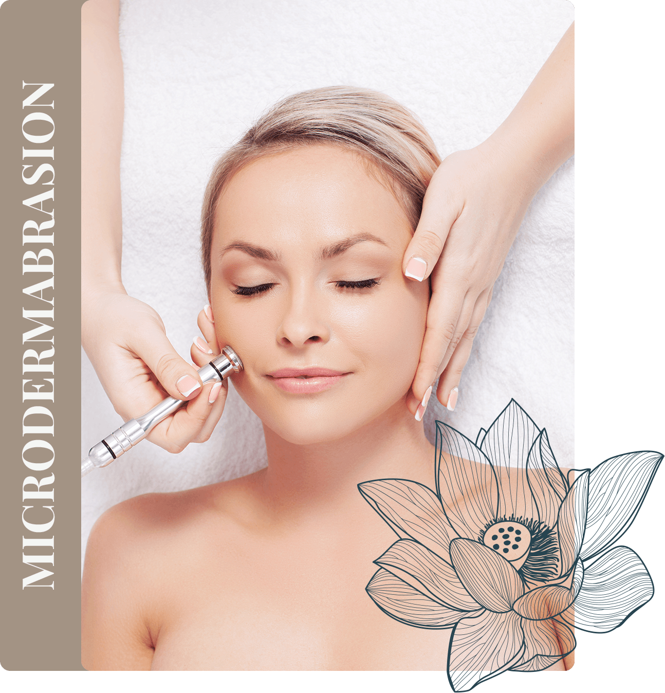 microdermabrasion in escape at the spa